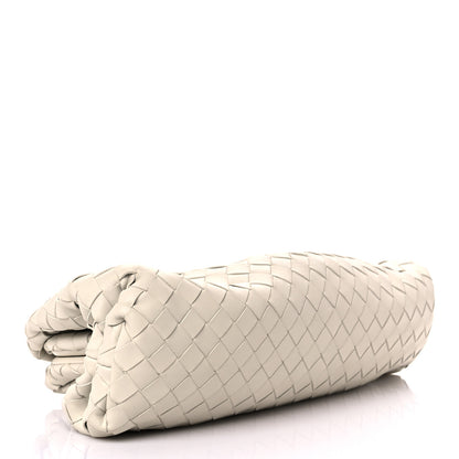 Bottega Veneta Nappa Maxi Intreccio The Pouch Oversized Clutch Plaster 4 of 17