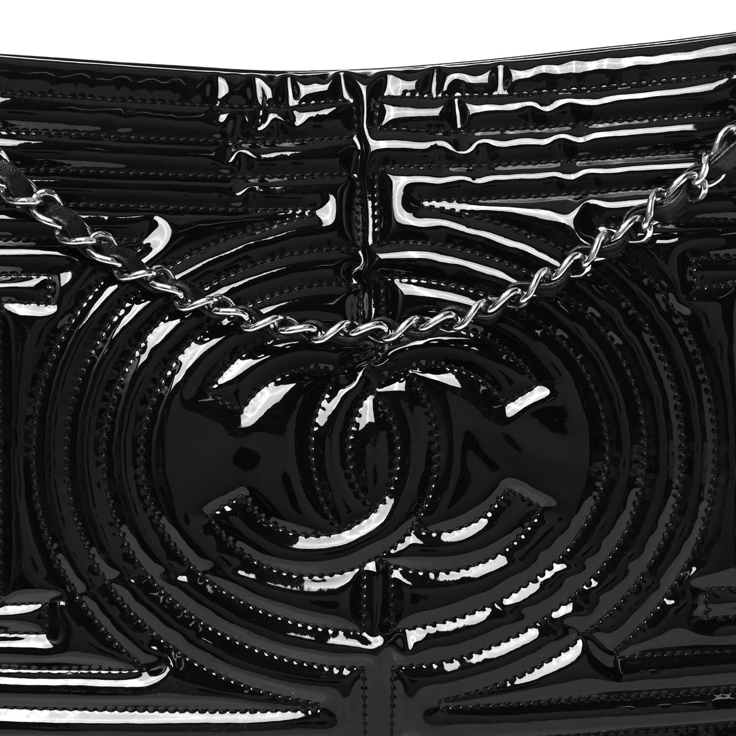 Vinyl Coco Ming Tote Black