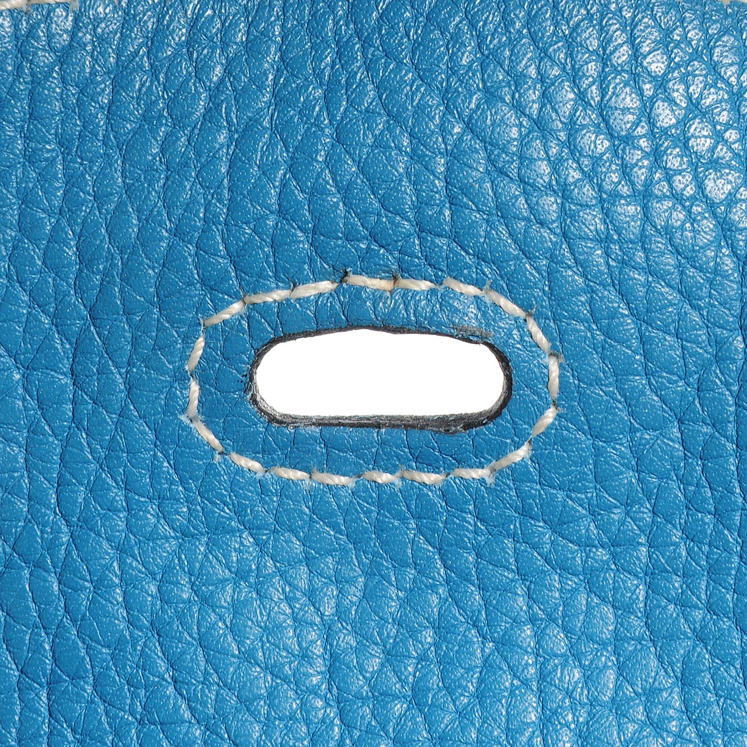 Hermes Taurillon Clemence Lindy 30 Blue Jean 3 of 24