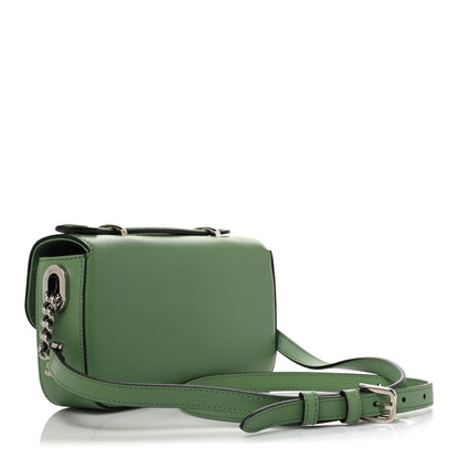 Gucci Senna Calfskin Petite GG Top Handle Shoulder Bag Green Soil Grass 3 of 10