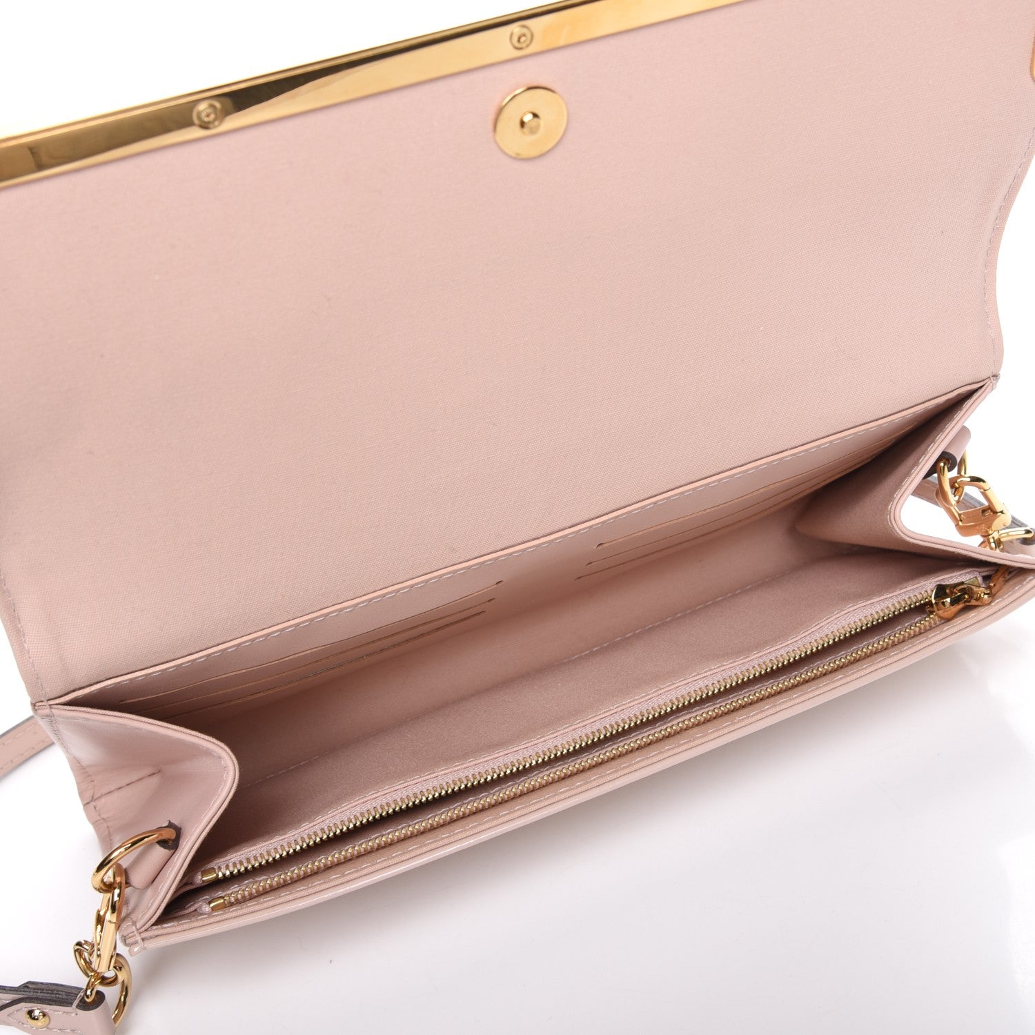 Louis Vuitton Vernis Rossmore MM Rose Angelique 5 of 6