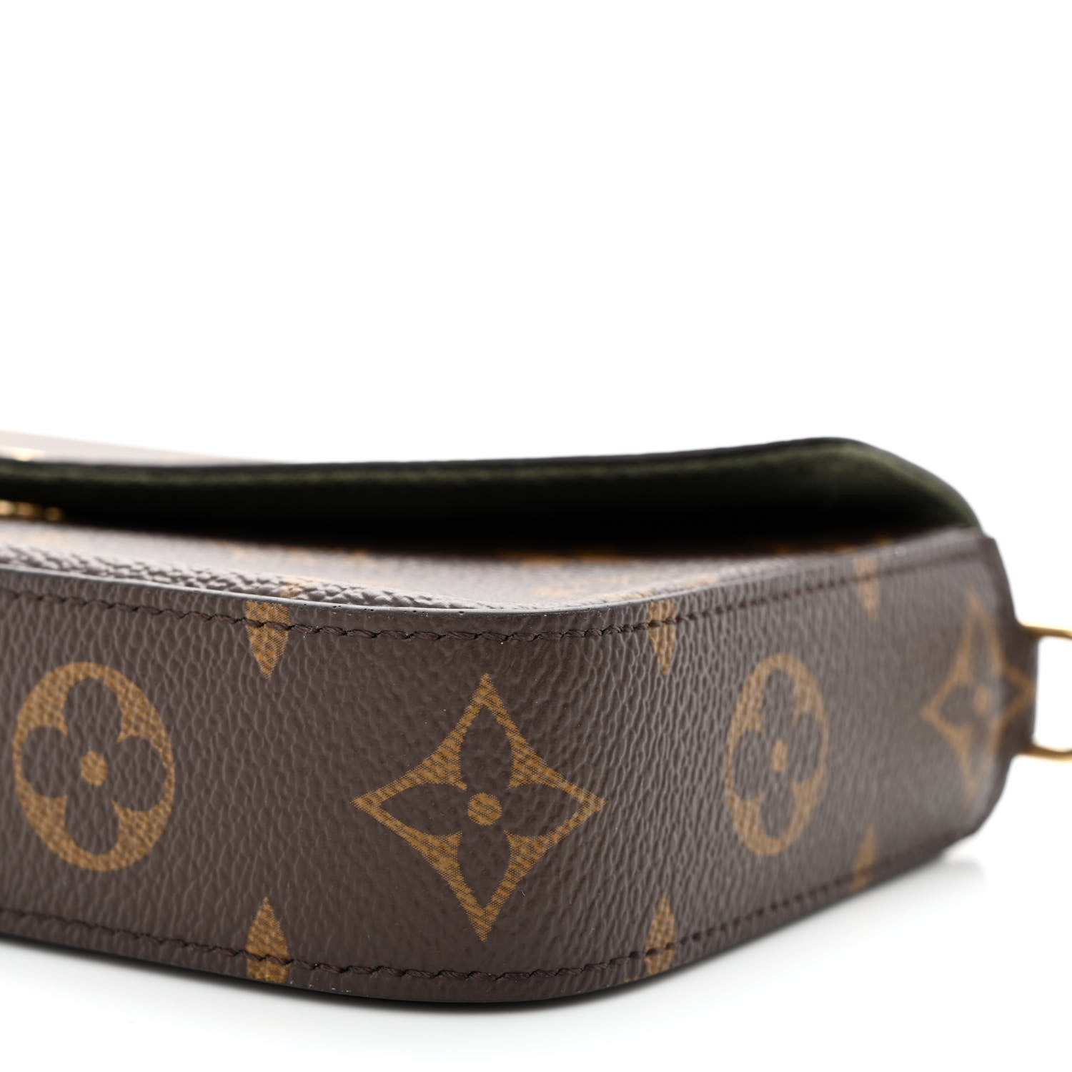 Louis Vuitton Monogram Felicie Strap & Go Kaki 10 of 12