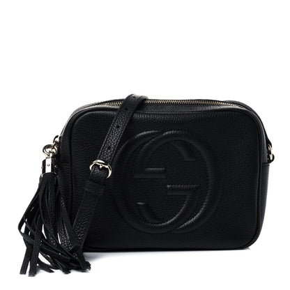 Gucci Pebbled Calfskin Small Soho Disco Bag Black 1 of 4