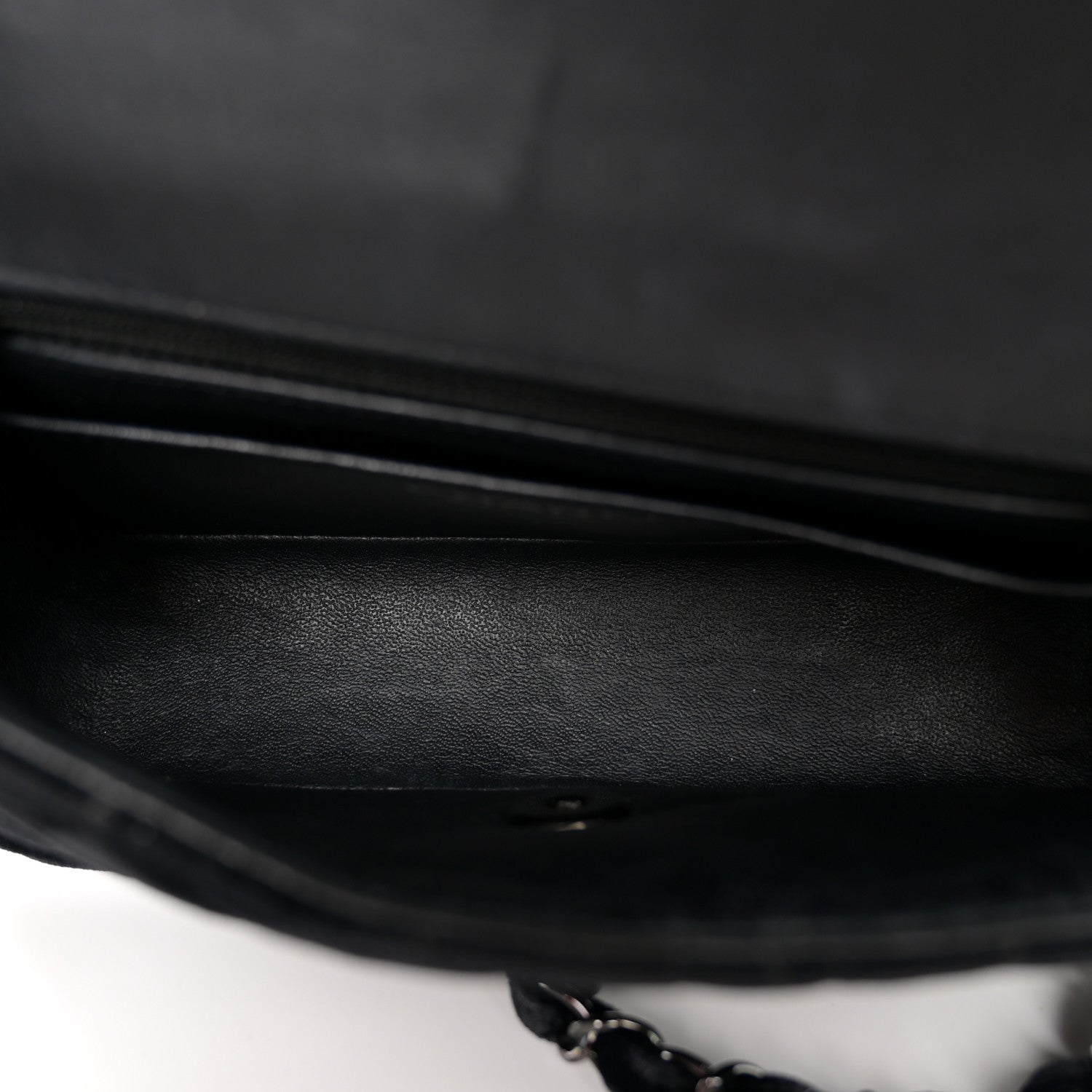 Chanel Velvet Quilted Mini Rectangular Flap So Black 5 of 11