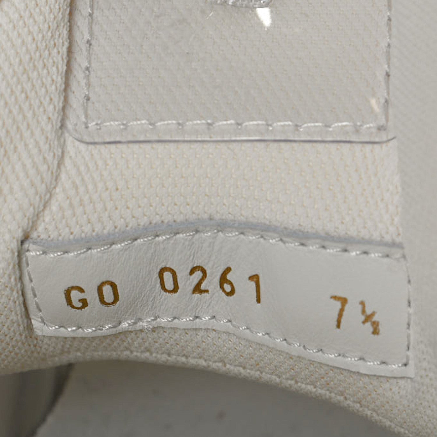 Louis Vuitton Mix Materials Transparent Monogram Mens LV Trainer Sneakers 7.5 White 8 of 9