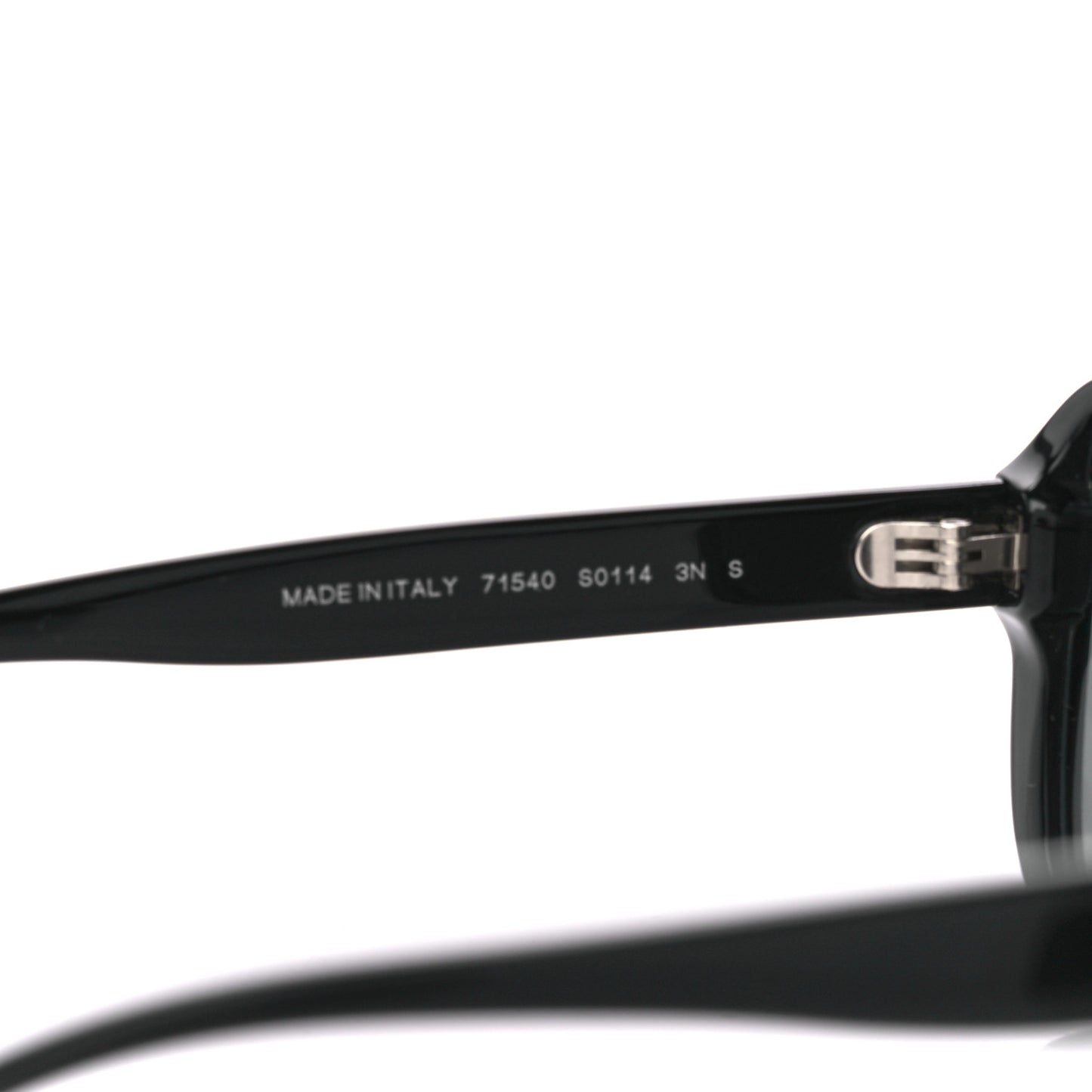 Acetate Shield 71540 Sunglasses Black