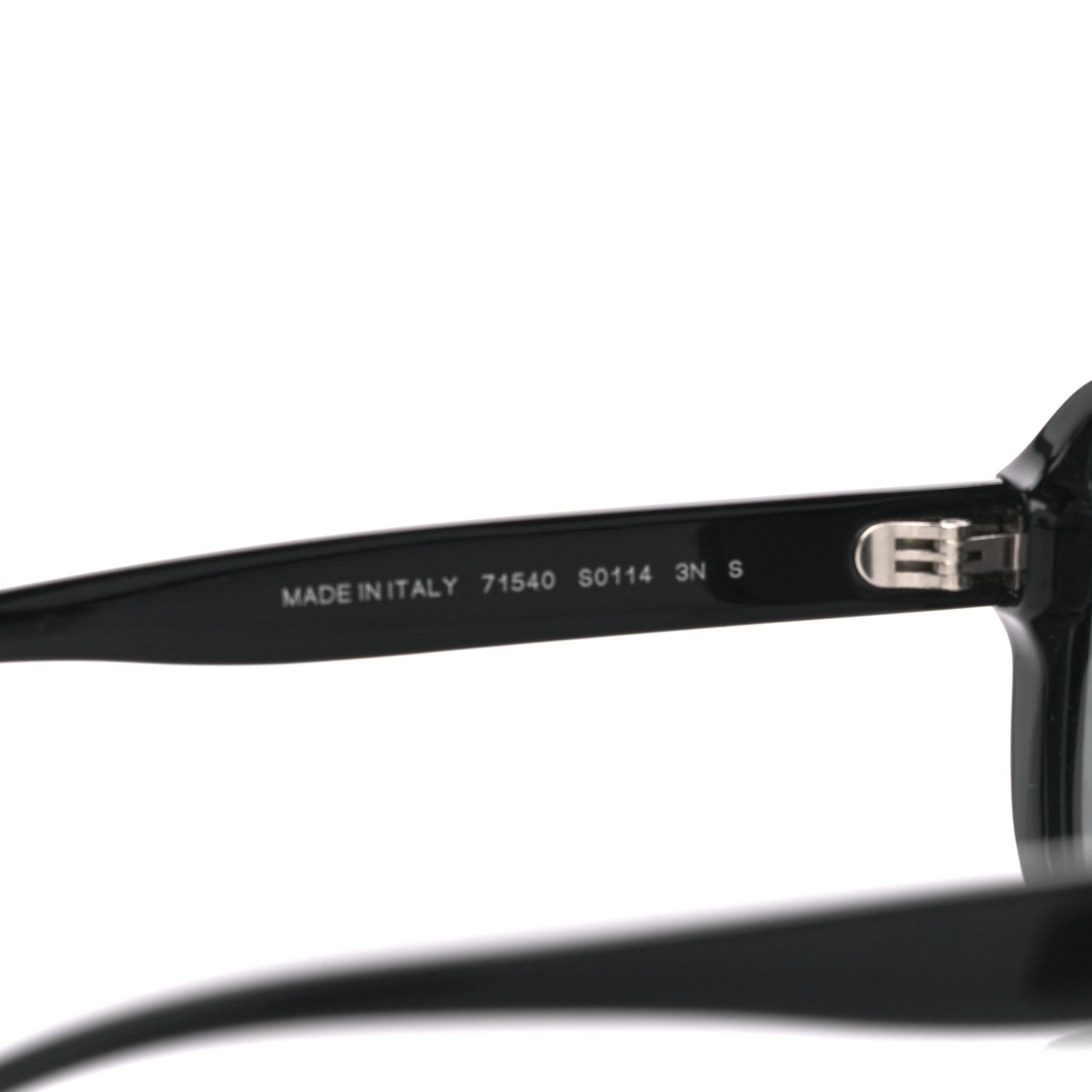 Chanel Acetate Shield 71540 Sunglasses Black 5 of 8