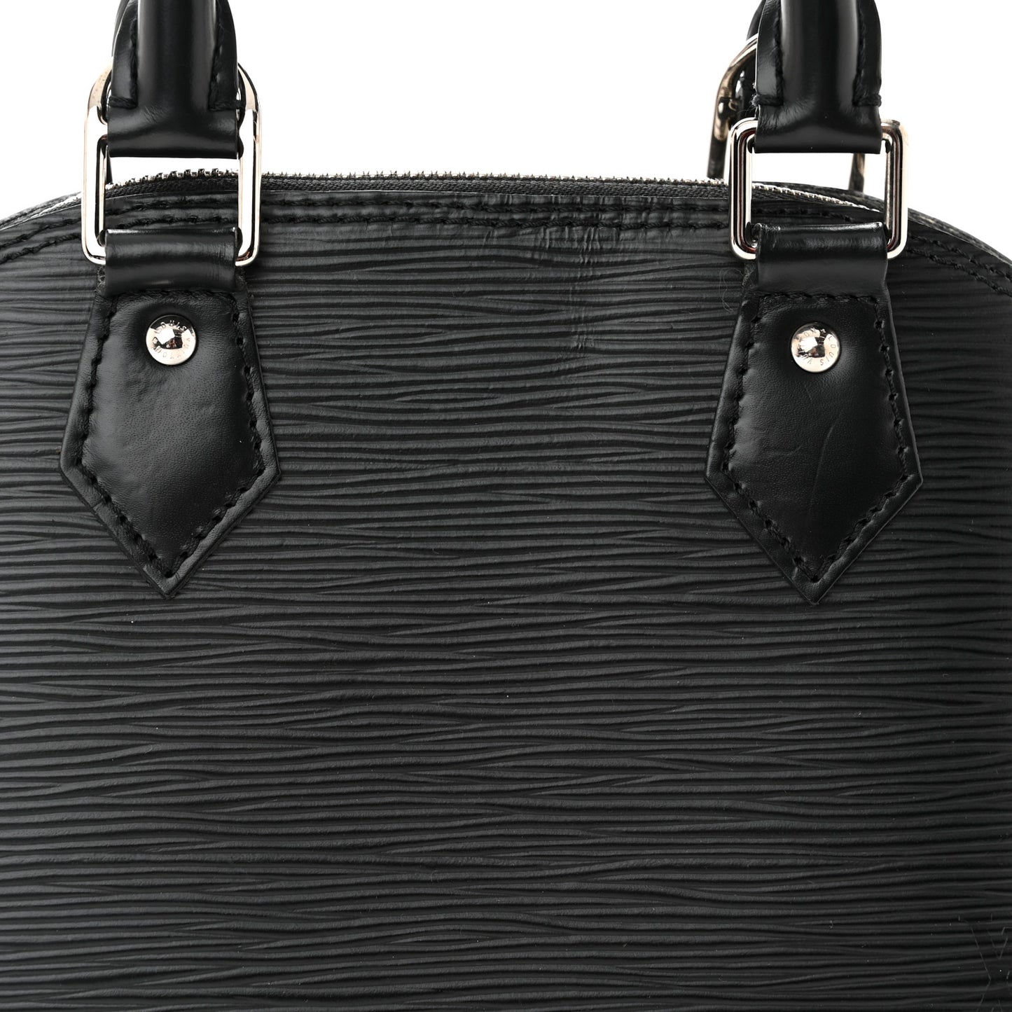 LOUIS VUITTON Epi Alma BB Black