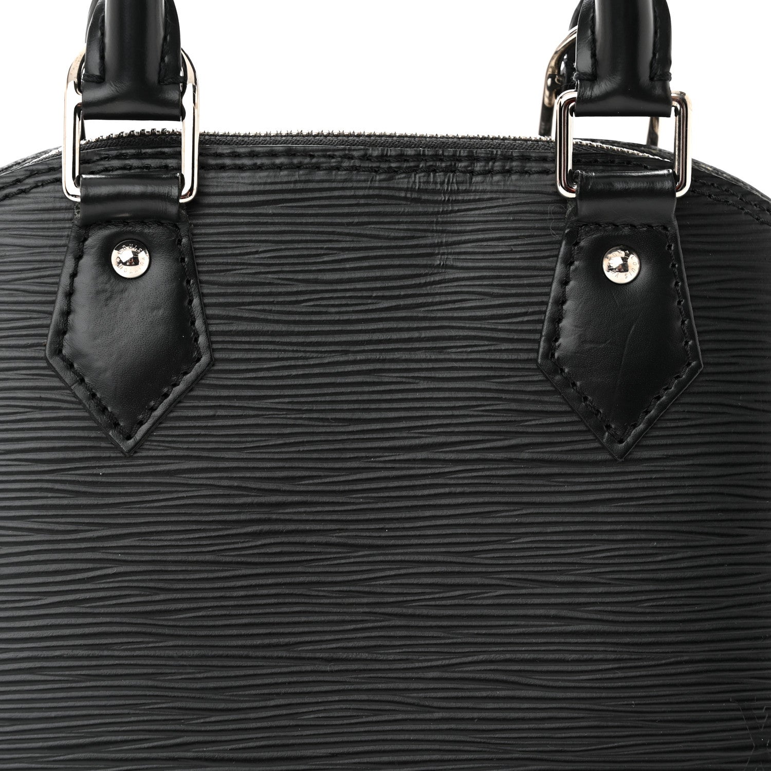 Louis Vuitton LOUIS VUITTON Epi Alma BB Black 7 of 9