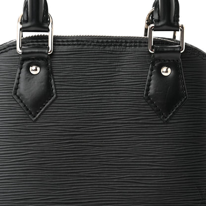 Louis Vuitton LOUIS VUITTON Epi Alma BB Black 7 of 9