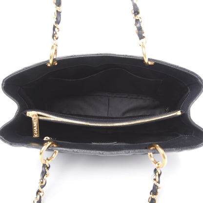 Chanel Caviar Quilted Grand Shopping Tote GST Black 4 of 11