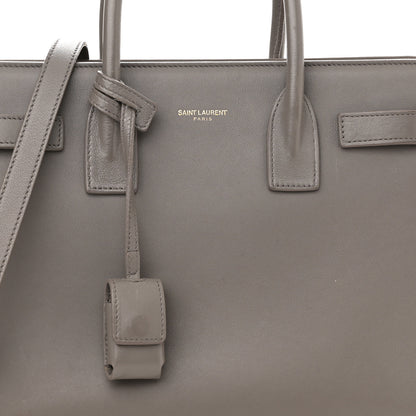 Saint Laurent Calfskin Baby Sac de Jour Fog 8 of 17