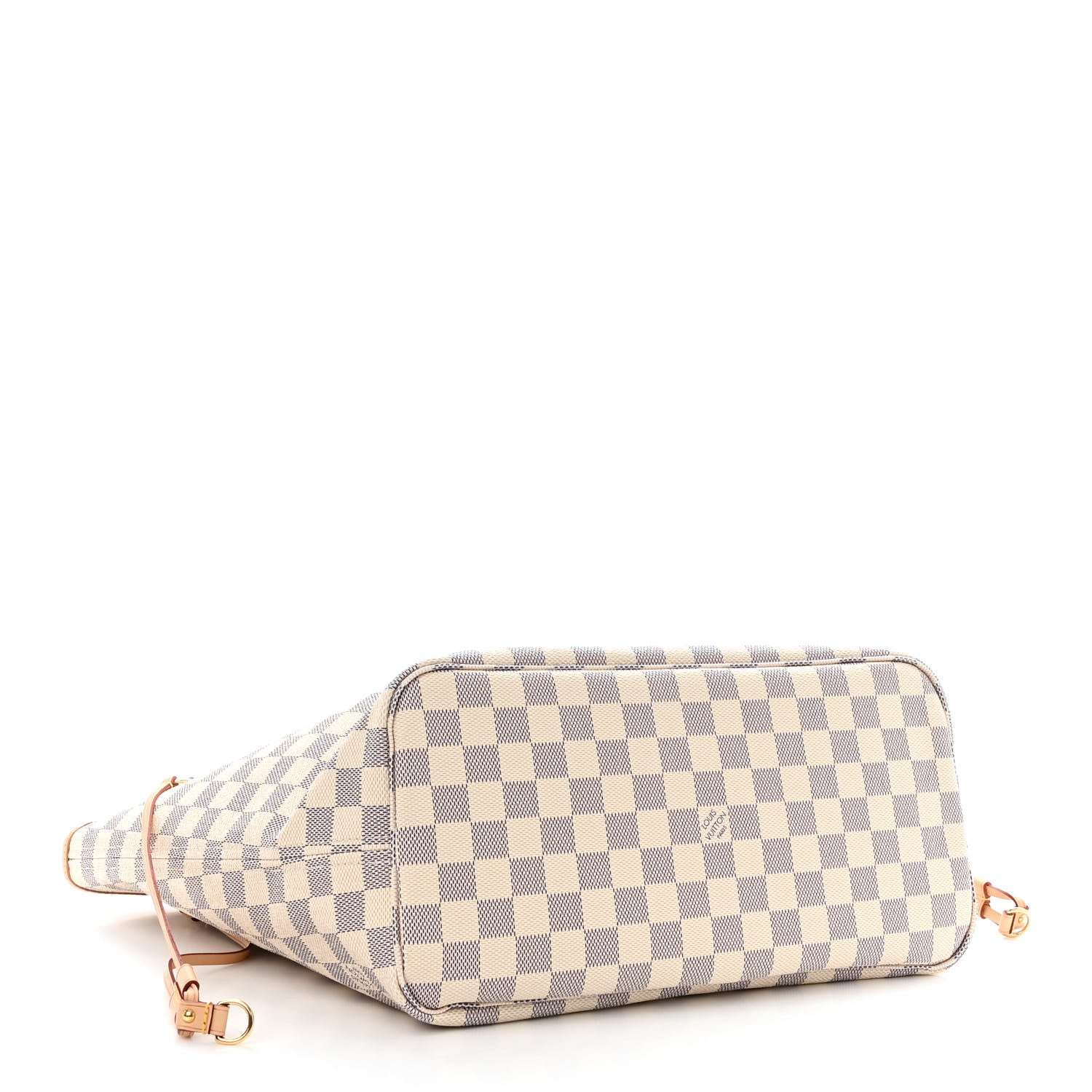 Louis Vuitton Damier Azur Neo Neverfull MM Rose Ballerine 5 of 14