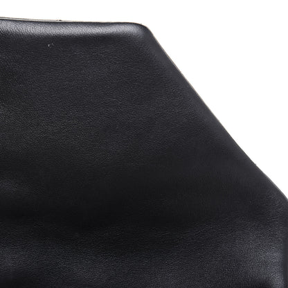 Chanel Lambskin Quilted Fold Up Again Clutch Black 9 of 17
