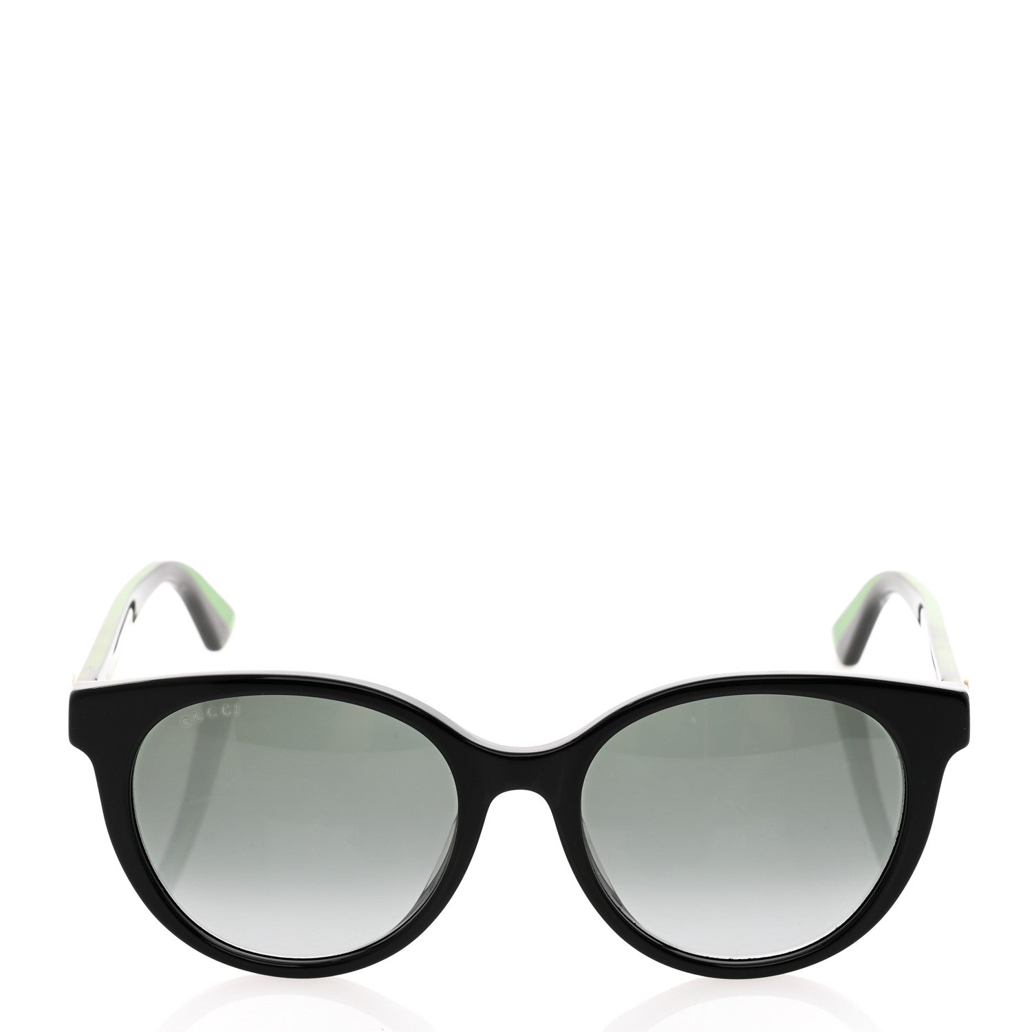 Gucci Acetate Round Web Sunglasses GG0702S Black 2 of 8