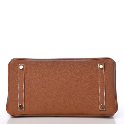 Hermes Togo Birkin 30 Gold 6 of 37