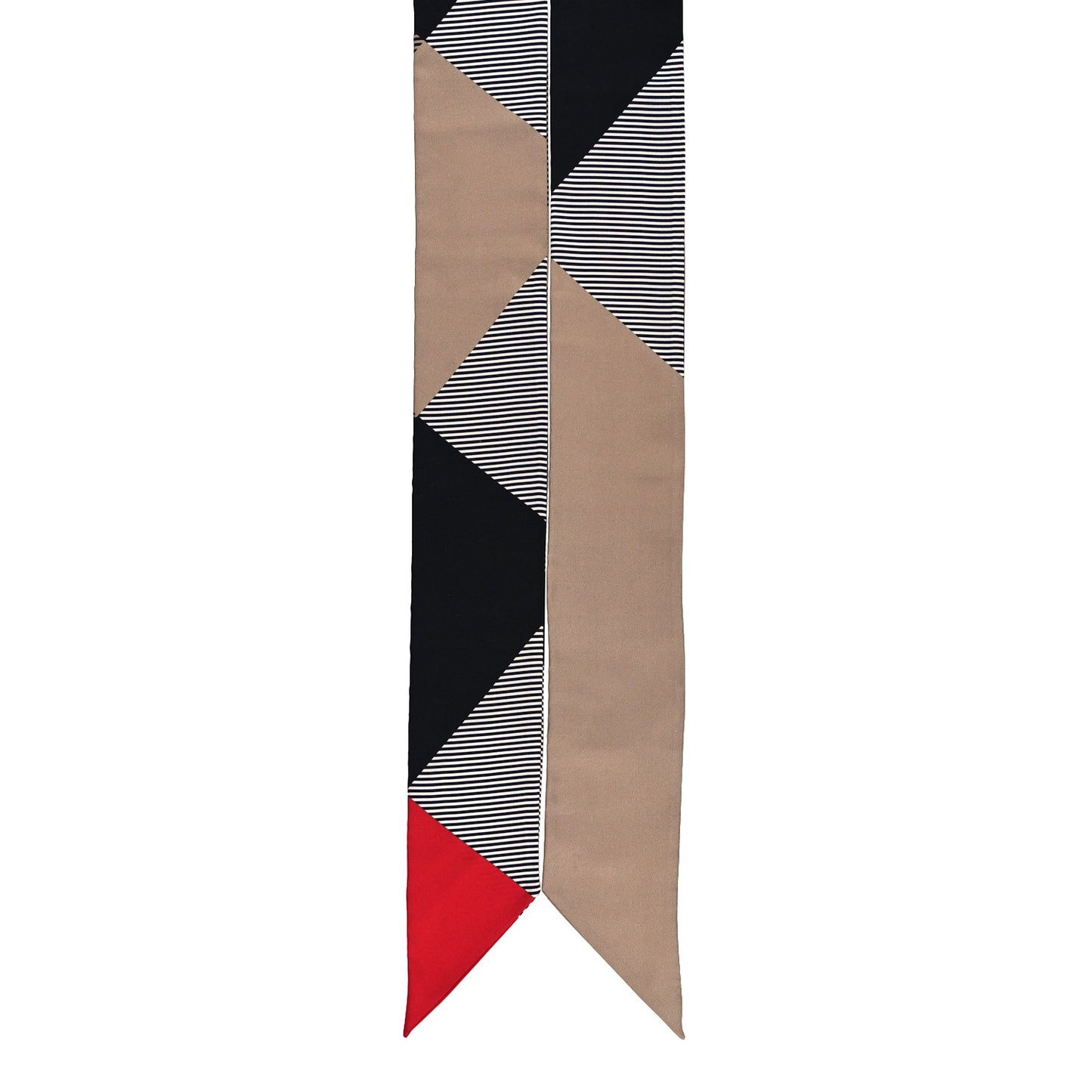 Silk Super Exploded Slim Scarf