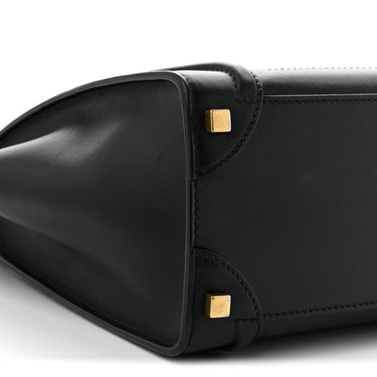 Celine Smooth Calfskin Micro Luggage Black 9 of 10