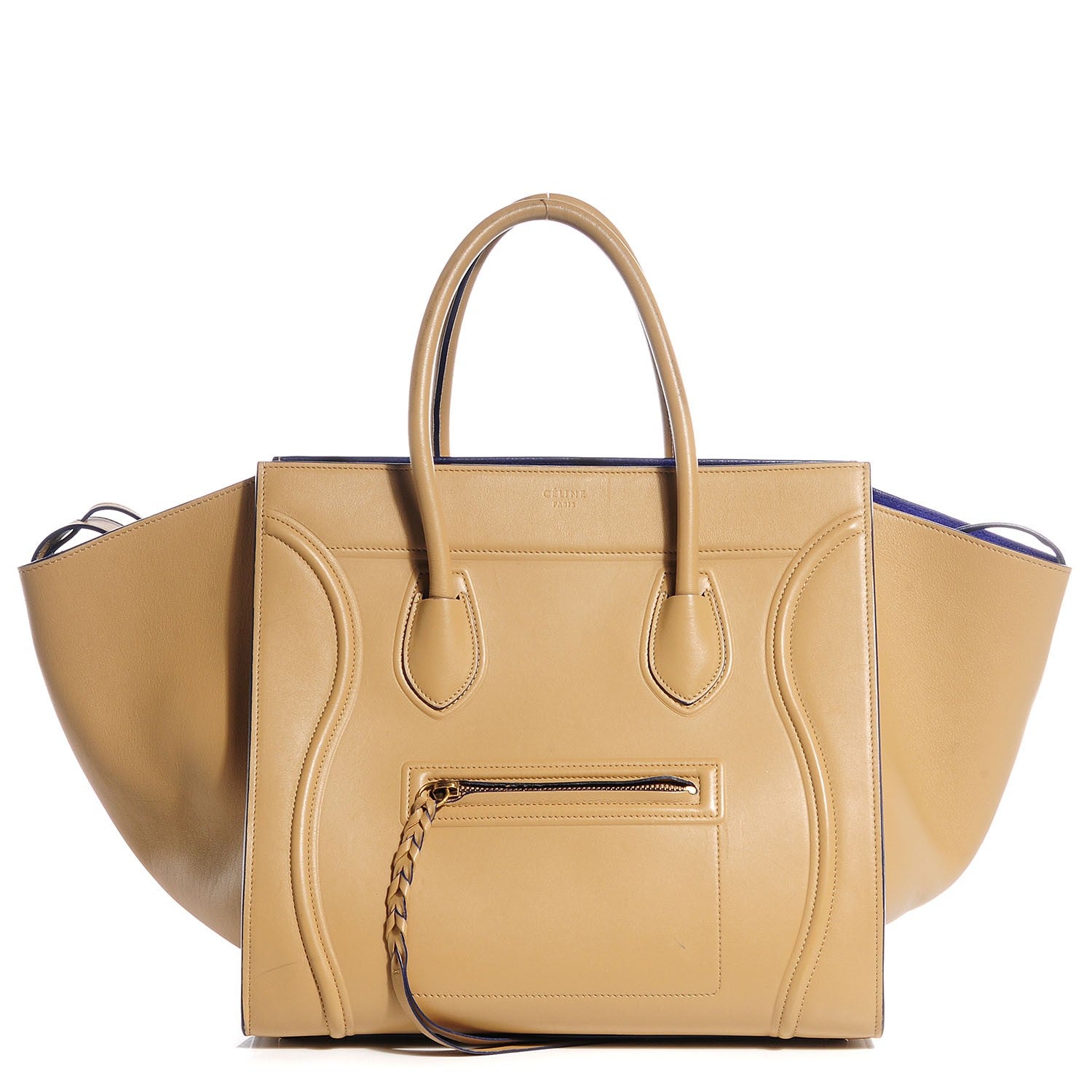 Celine Smooth Calfskin Medium Phantom Luggage Sand 1 of 7