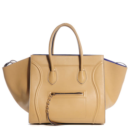 Celine Smooth Calfskin Medium Phantom Luggage Sand 1 of 7