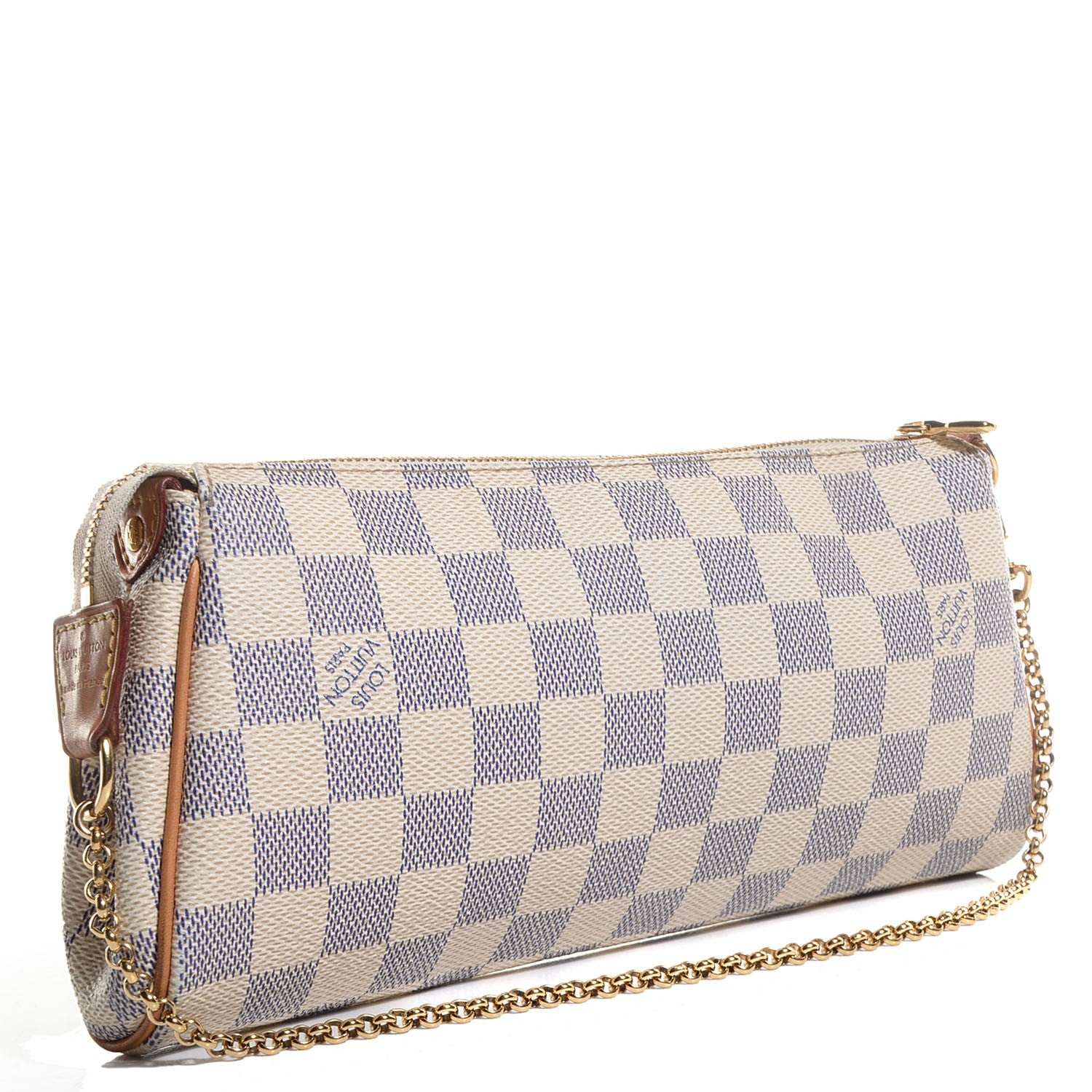 Louis Vuitton Damier Azur Eva Clutch 4 of 8