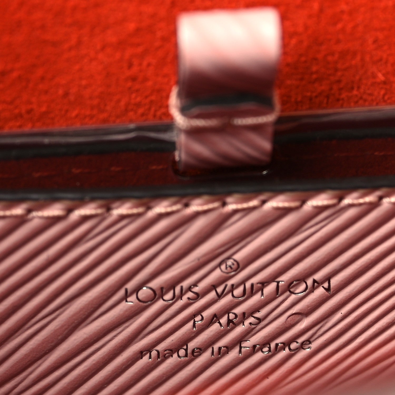 Louis Vuitton Epi Travel Stickers Twist Shoulder Bag Rose Ballerine 6 of 9