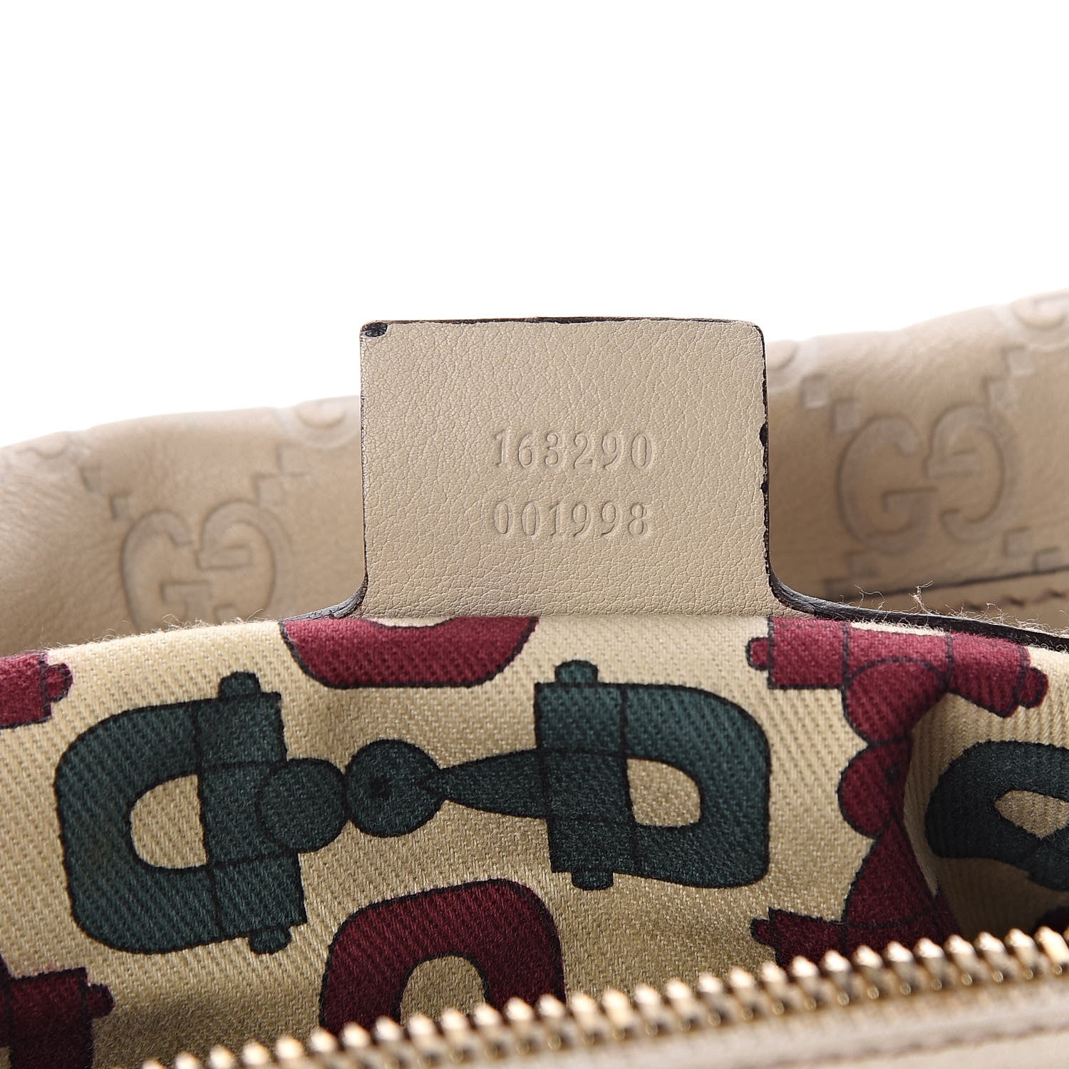 Gucci Guccissima 85th Anniversary Large Boston White 7 of 11