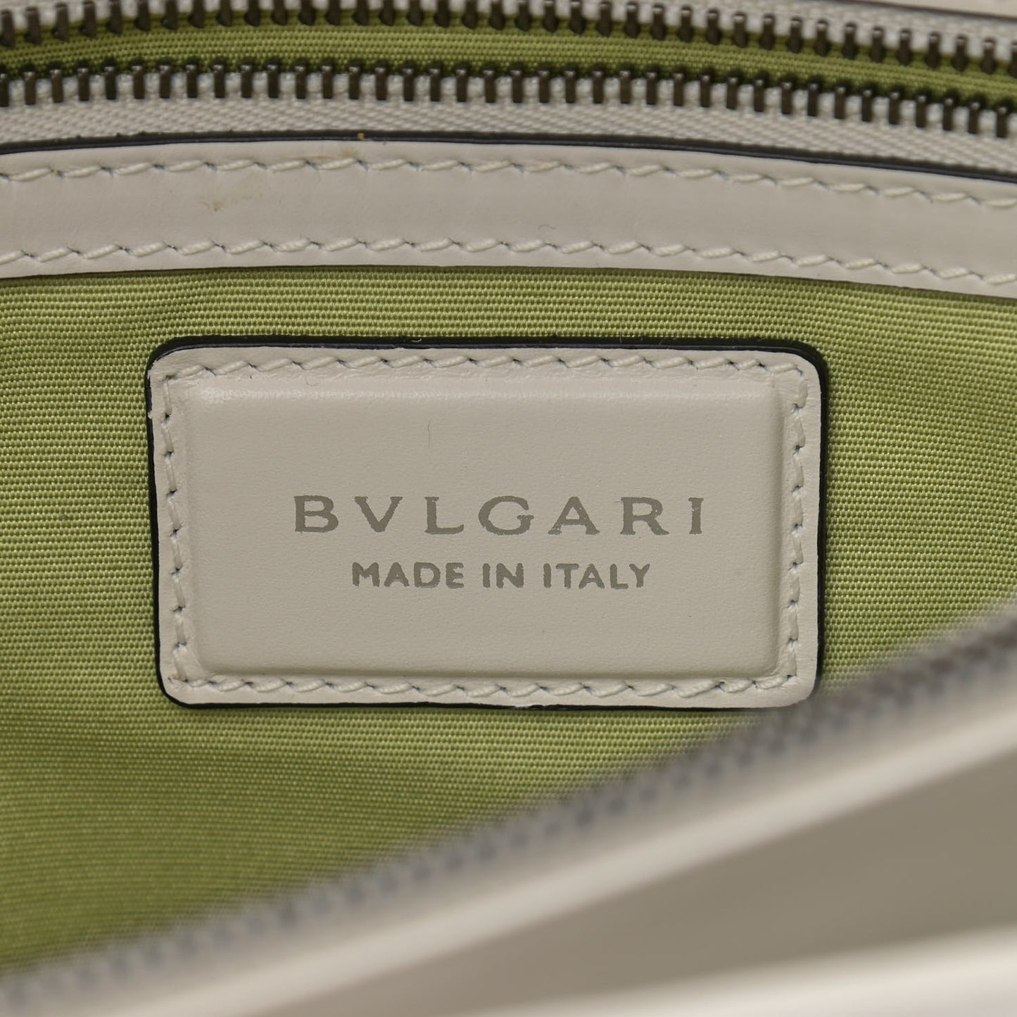 Calfskin Serpenti Forever Shoulder Bag White
