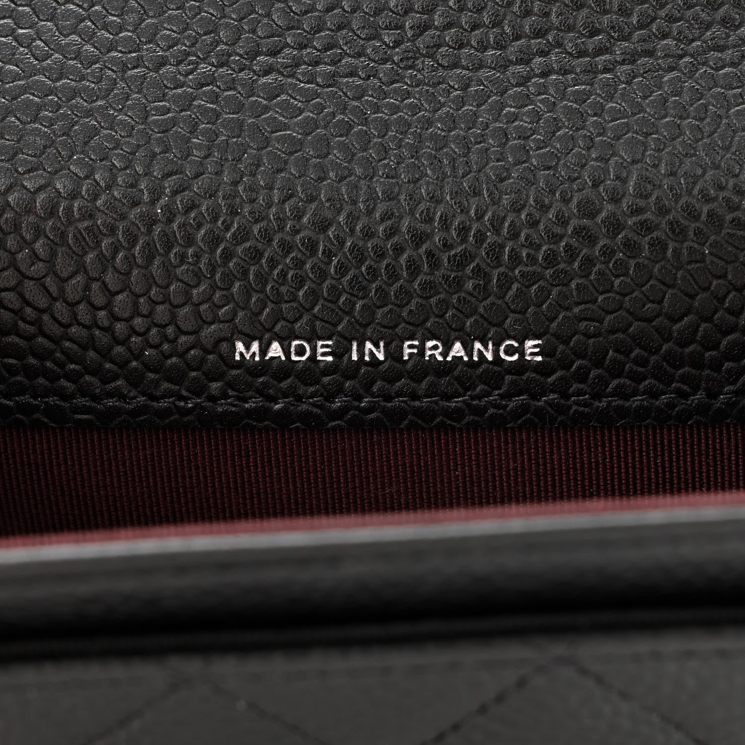Chanel Caviar Quilted Flap Card Holder Wallet Black 7 of 9