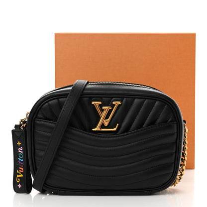 Louis Vuitton Calfskin New Wave Camera Bag Black 12 of 12