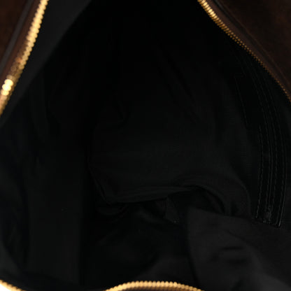 Khaite Suede Calfskin Medium Olivia Hobo Coffee 5 of 9