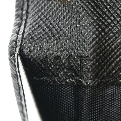 Prada Saffiano 4 Key Holder Black 7 of 7