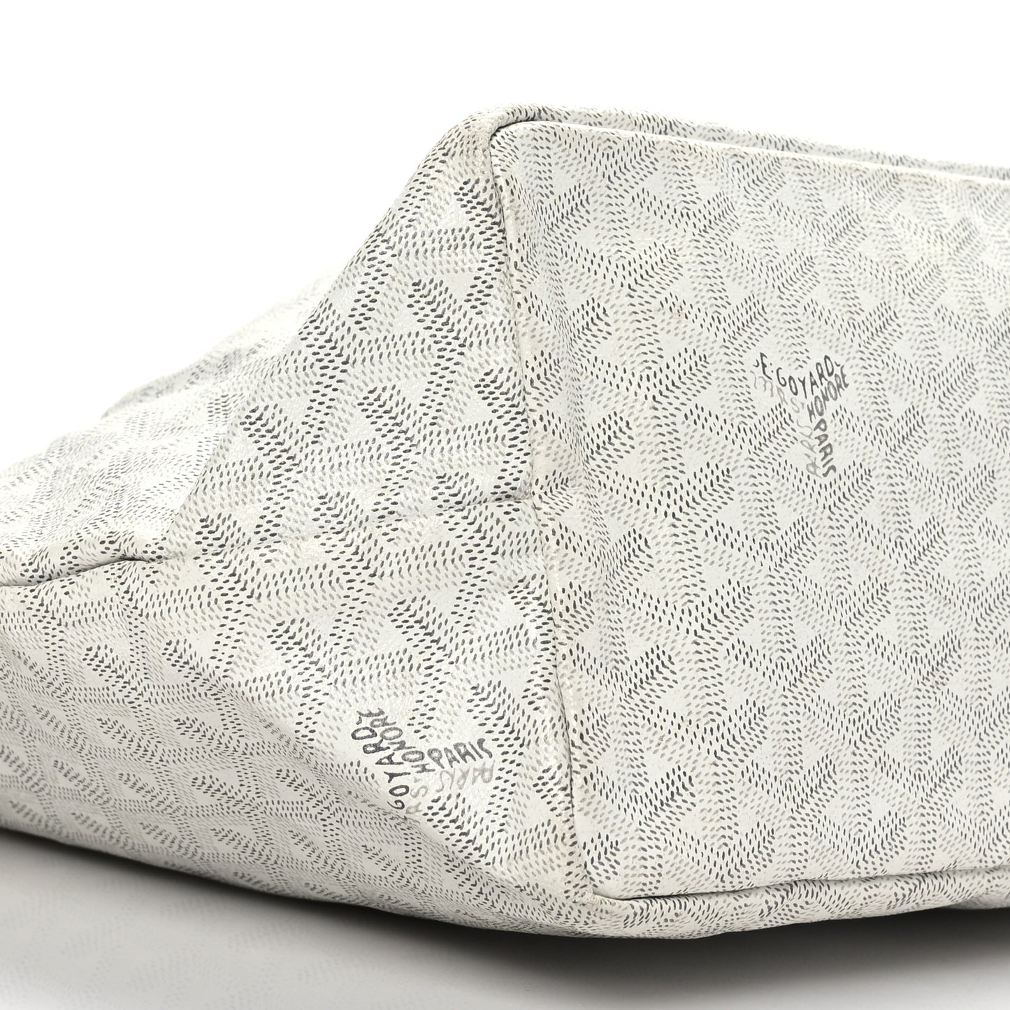 Goyardine Saint Louis PM White