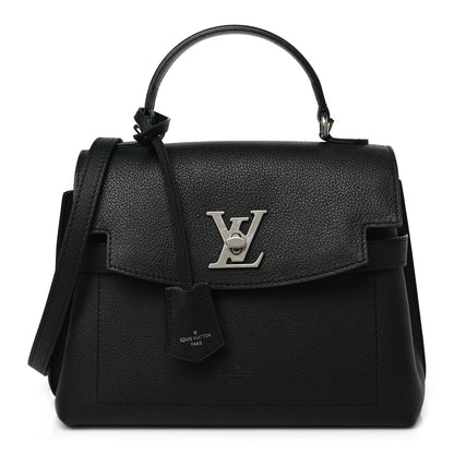 Louis Vuitton Calfskin Lockme Ever BB Black 1 of 8