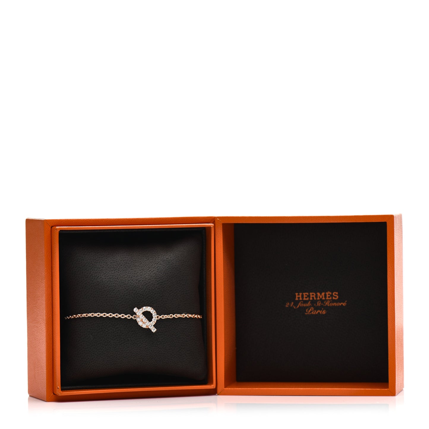 18K Rose Gold Diamond Finesse Bracelet ST