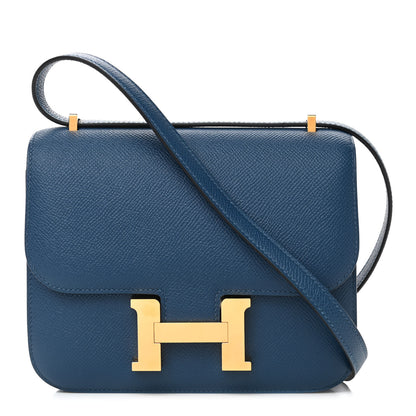 Hermes Epsom Constance 18 Deep Bleu 1 of 4