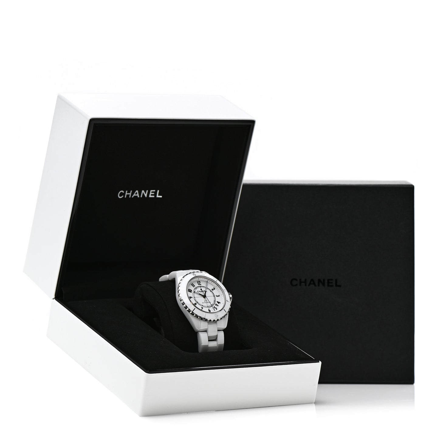Stainless Steel Ceramic 38mm J12 Automatic Watch White