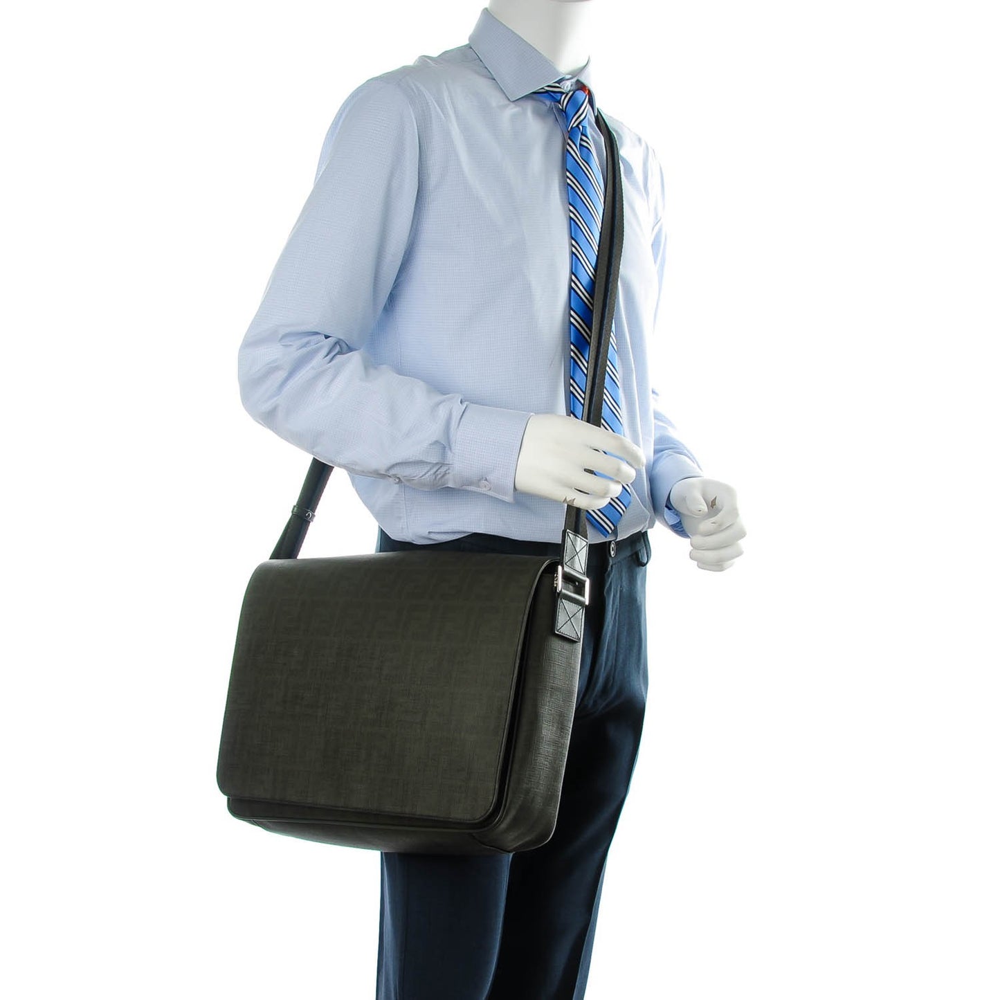 Zucca Spalmati Messenger Bag Green