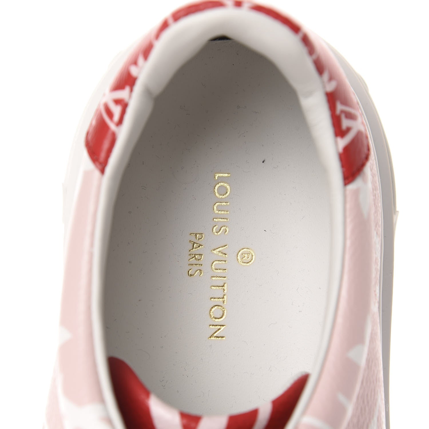 Louis Vuitton Monogram Giant Time Out Sneakers 42 Rose Rouge 7 of 11