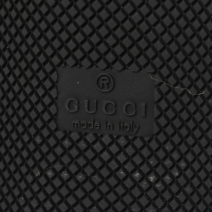 Gucci GG Supreme Web Mens Screener Sneakers 8 Black Grey 7 of 9