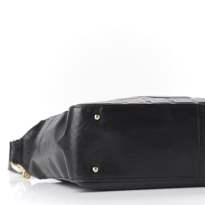 Chanel Quilted Medium Chocolate Bar Shoulder Bag Black 5 of 10