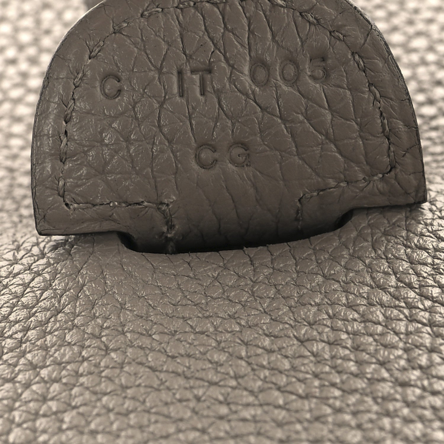 Hermes Taurillon Clemence EVELYNE III PM Gris Asphalte 7 of 12