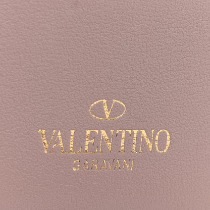 Valentino Garavani Calfskin Mini Rockstud Crossbody Bag Poudre 6 of 13