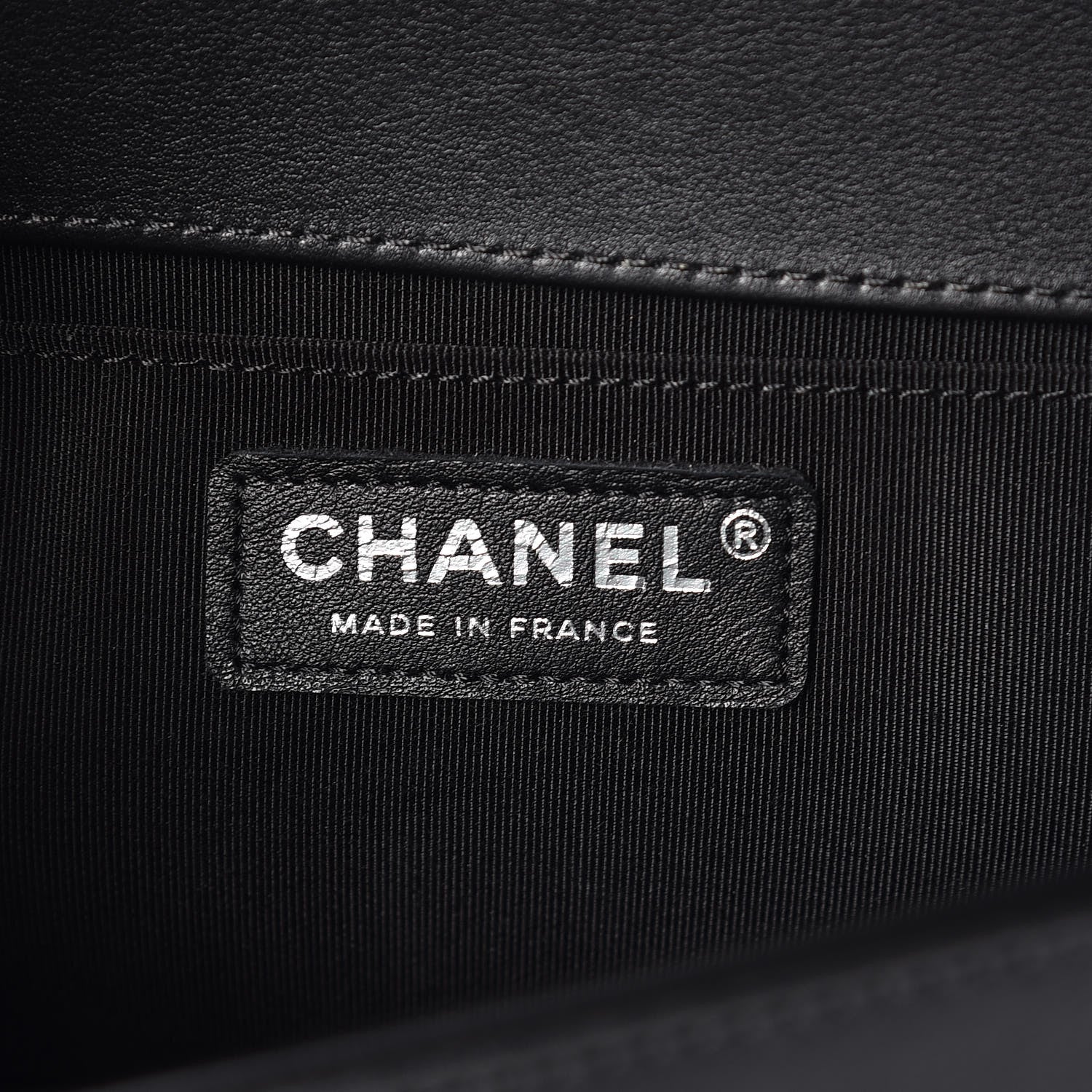 Chanel Calfskin Quilted Medium Boy Flap So Black 6 of 10