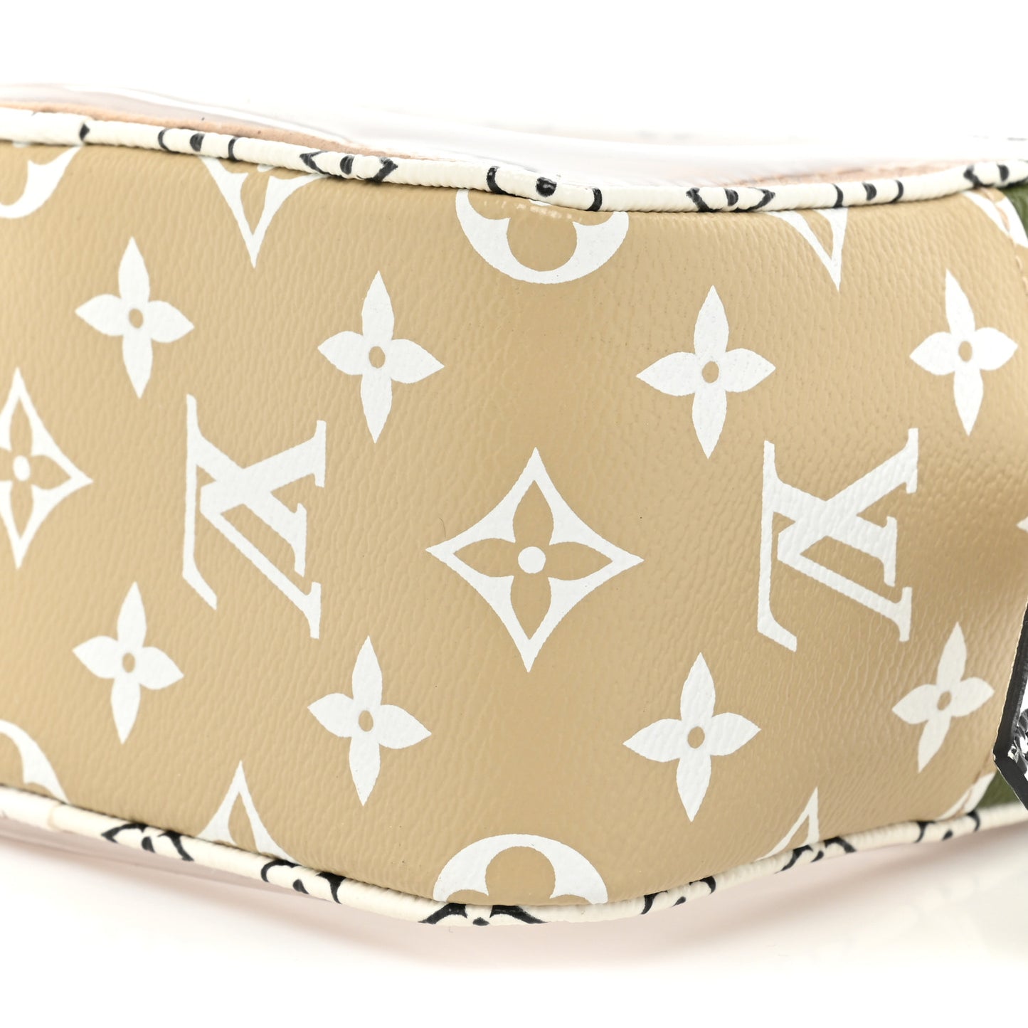 Monogram Giant Beach Pouch Kaki