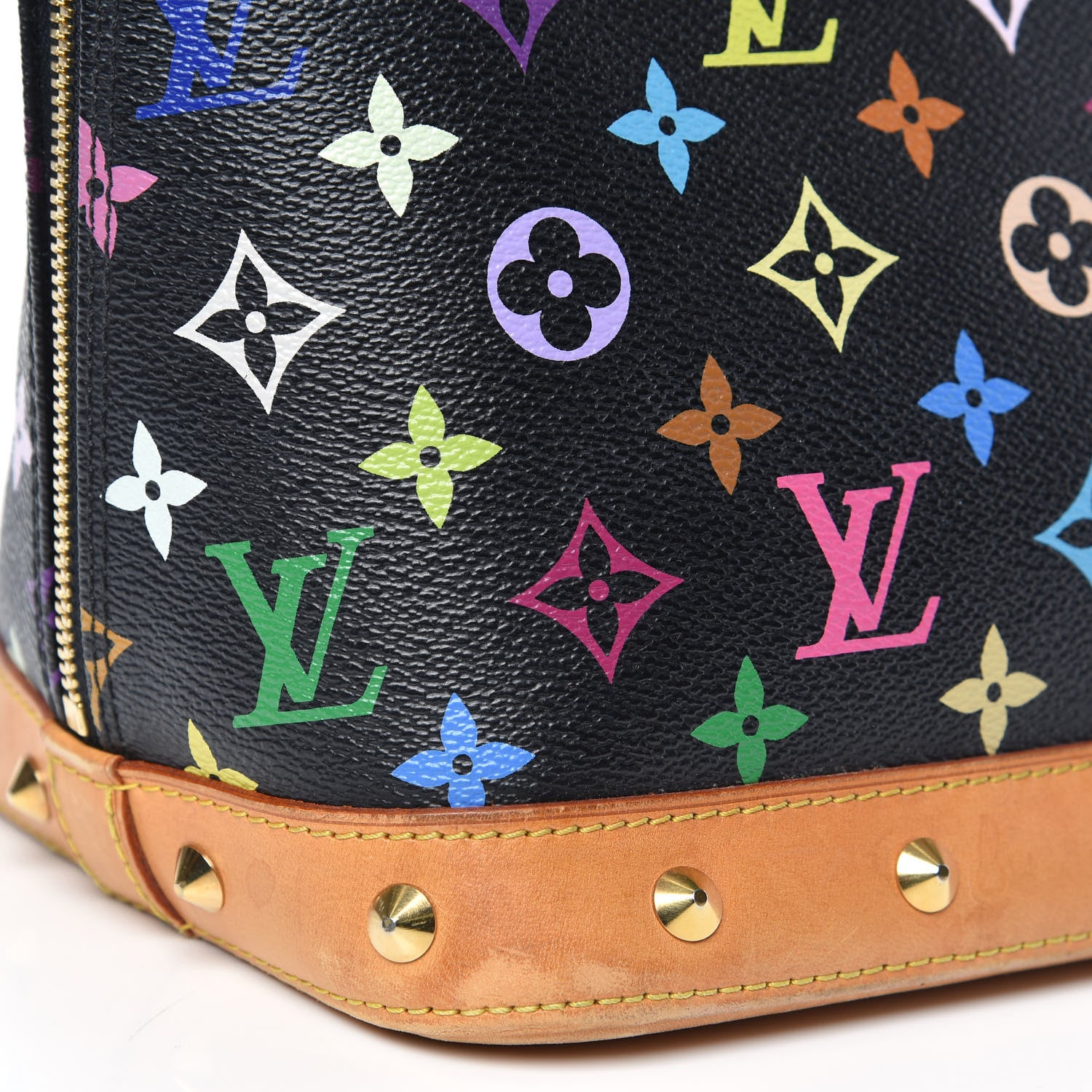 Louis Vuitton Monogram Multicolor Alma Black 14 of 14