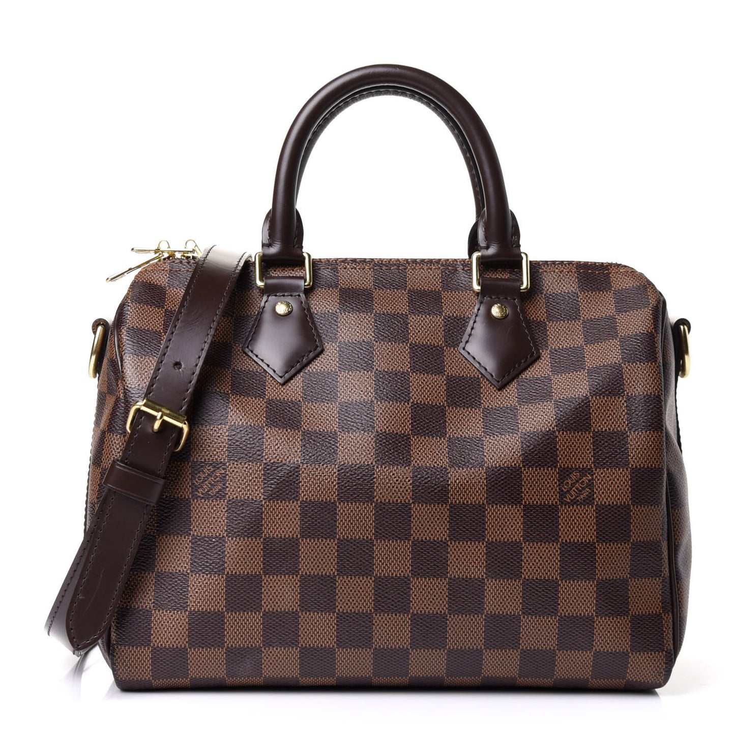 Damier Ebene Speedy Bandouliere 25