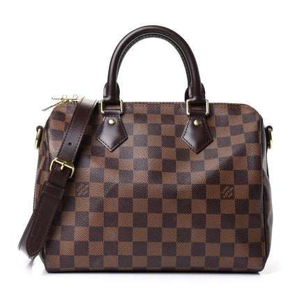 Louis Vuitton Damier Ebene Speedy Bandouliere 25 1 of 14