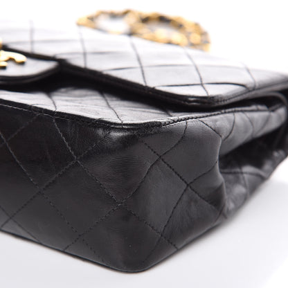 Chanel Lambskin Quilted Small Double Flap Black 8 of 18