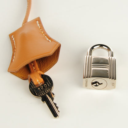 Hermes Toile Natural Barenia Birkin 35 14 of 18